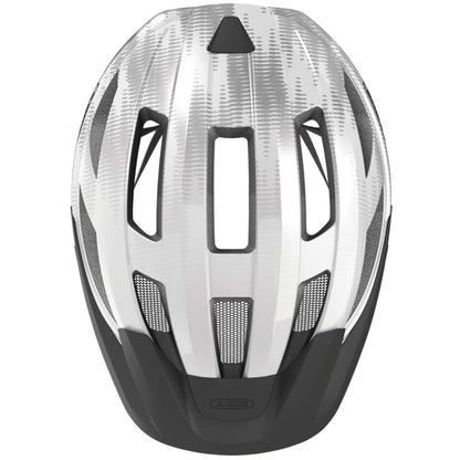 Abus Macator Helmet - White Silver - D Byk Store