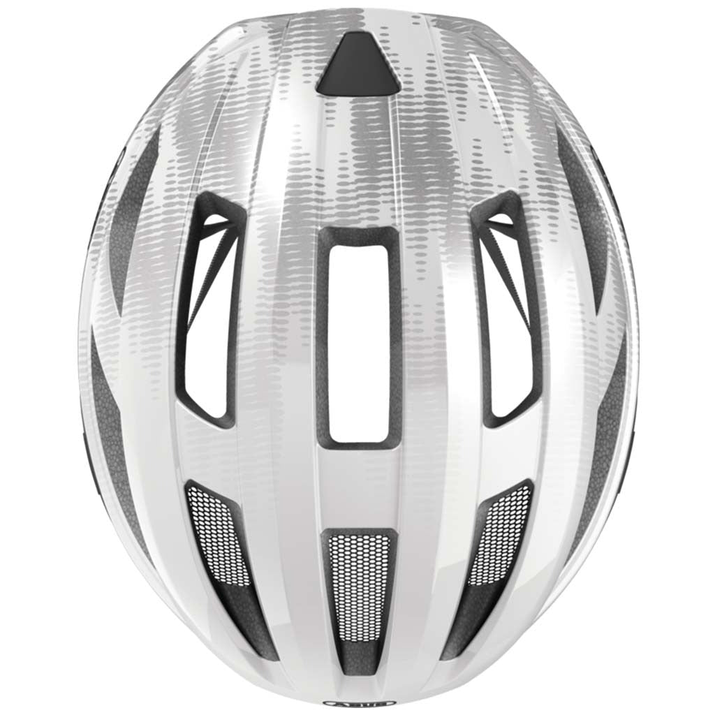 Abus Macator Helmet - White Silver - D Byk Store