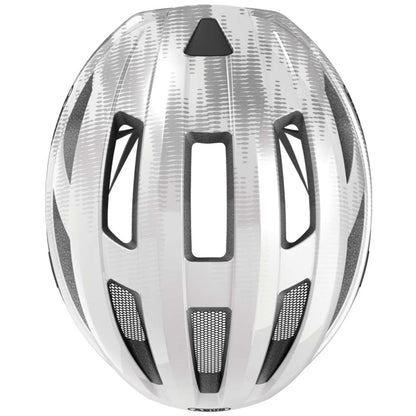Abus Macator Helmet - White Silver - D Byk Store
