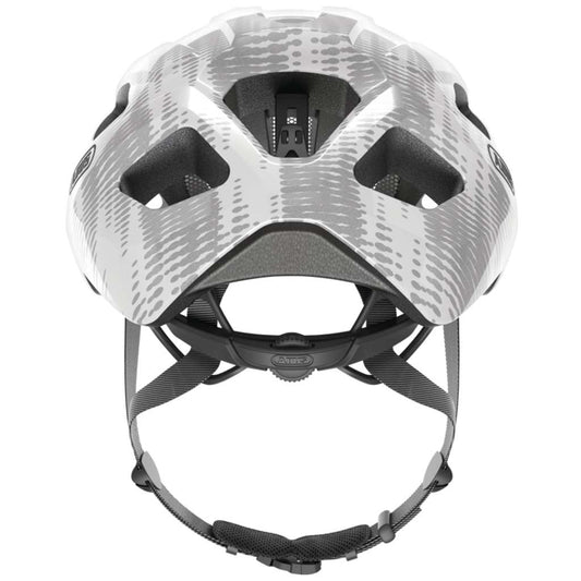 Abus Macator Helmet - White Silver - D Byk Store