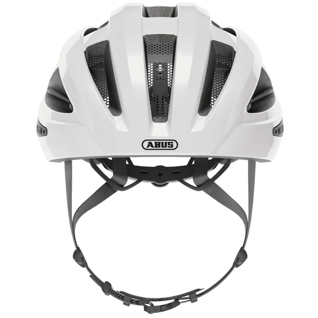 Abus Macator Helmet - White Silver - D Byk Store