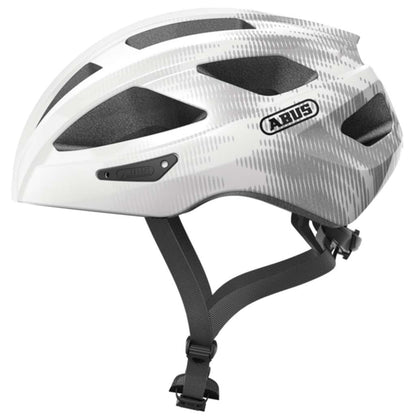 Abus Macator Helmet - White Silver - D Byk Store