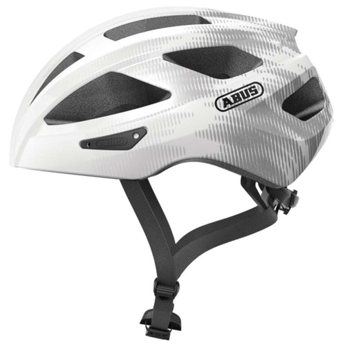 Abus Macator Helmet - White Silver