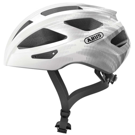 Abus Macator Helmet - White Silver - D Byk Store