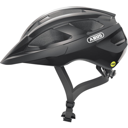 Abus Macator MIPS Helmet - Shiny Black - D Byk Store