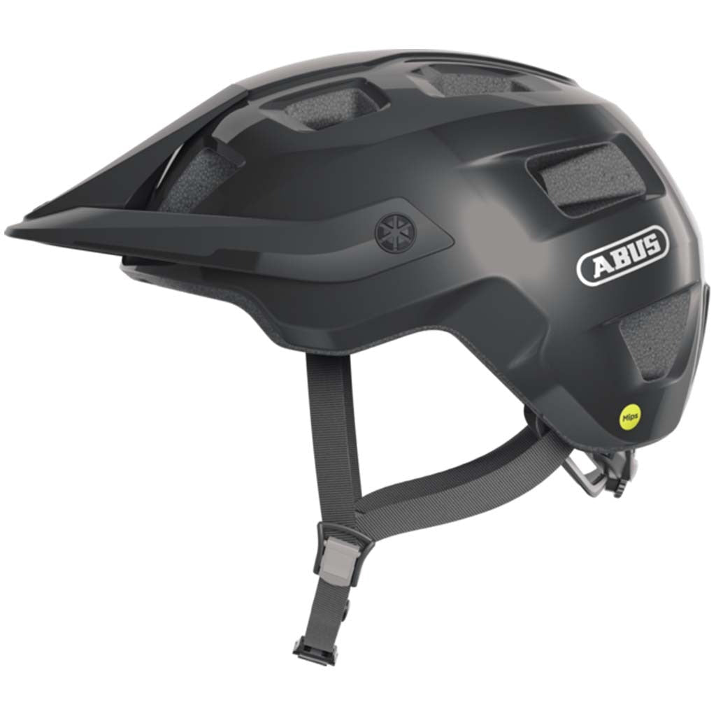 Abus Motrip MIPS Helmet - Shiny Black - D Byk Store