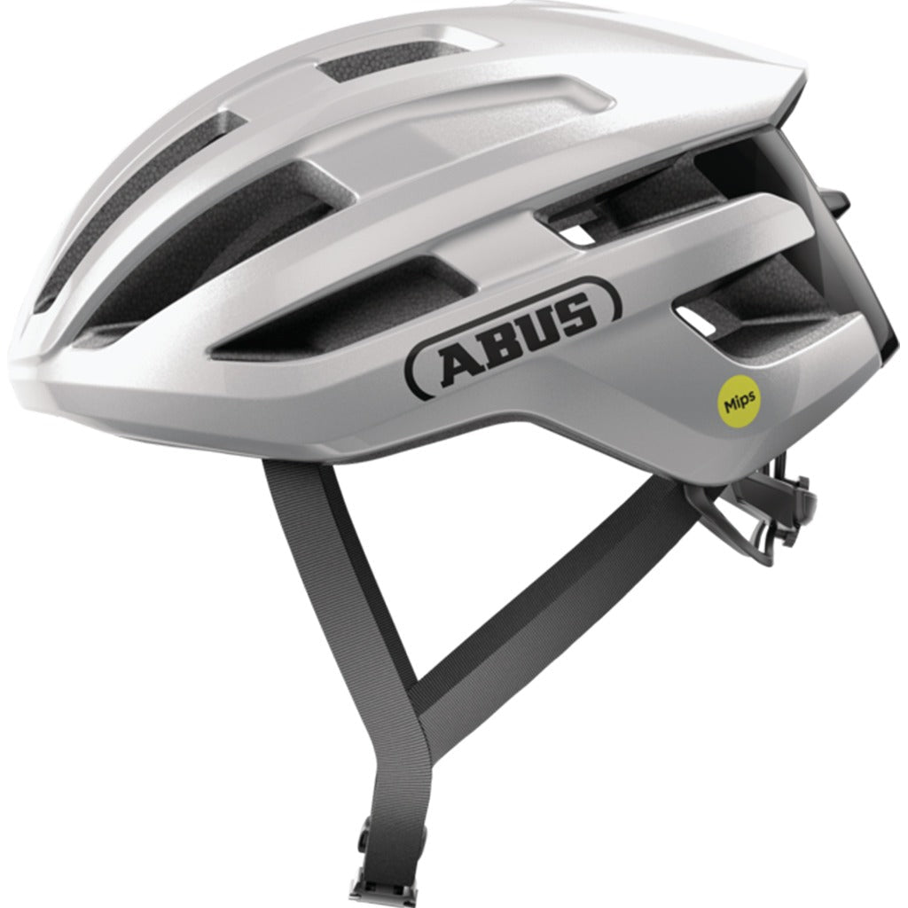 Abus Powerdome MIPS Helmet - Gleam Silver - D Byk Store