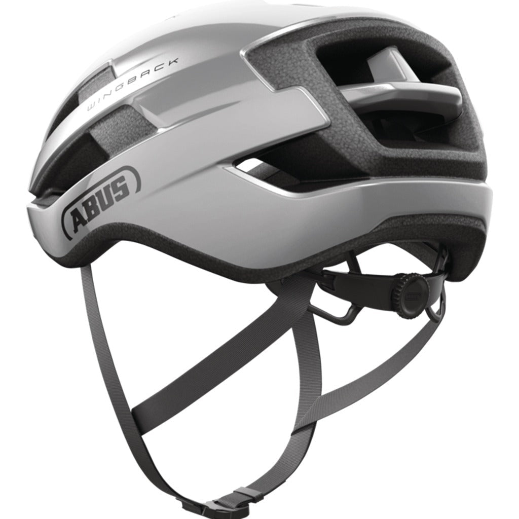 Abus Wingback Helmet - Gleam Silver - D Byk Store