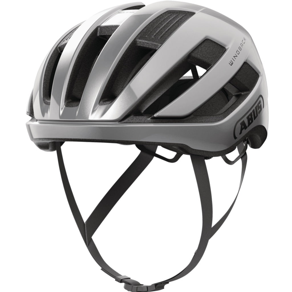 Abus Wingback Helmet - Gleam Silver - D Byk Store