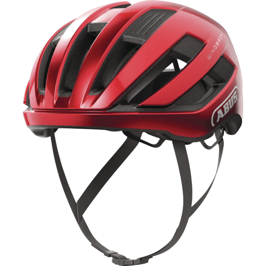 Abus Wingback Road Cycling Helmet - Performance Red - D Byk Store