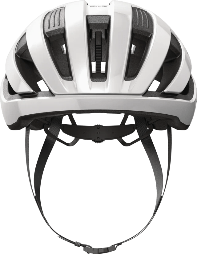 Abus Wingback Road Cycling Helmet - Shiny White - D Byk Store