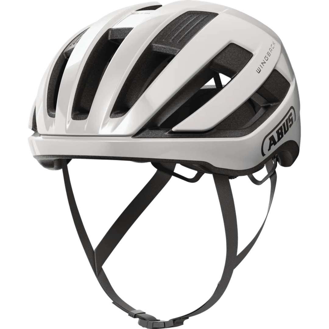 Abus Wingback Road Cycling Helmet - Shiny White - D Byk Store