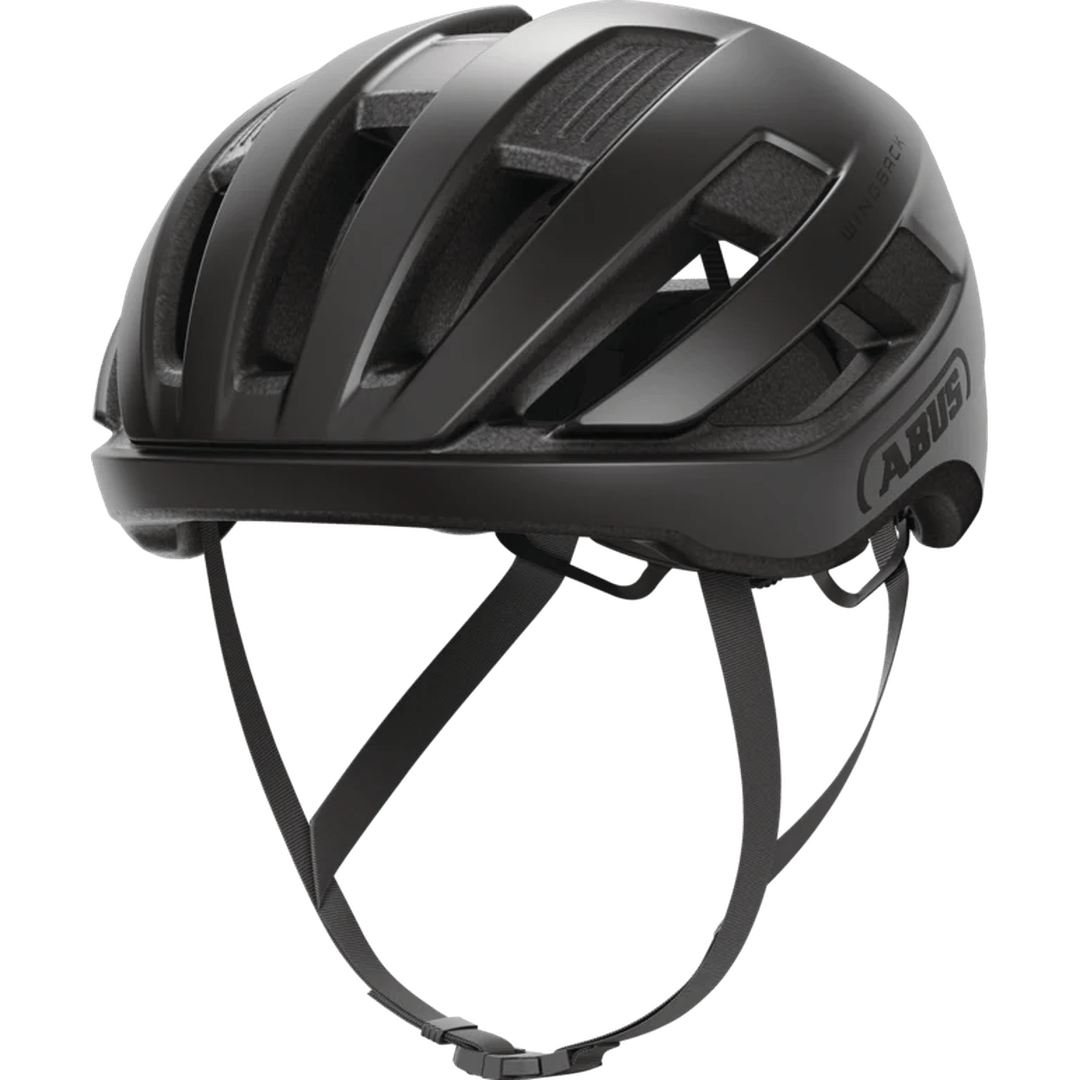 Abus Wingback Road Cycling Helmet - Velvet Black - D Byk Store