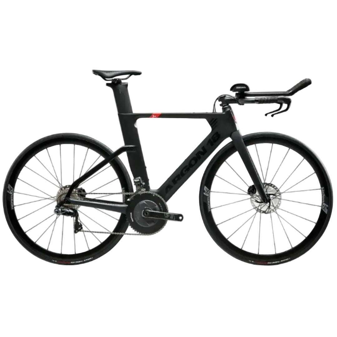 Argon 18 E - 117 Tri Disc Ultegra Di2 - Black Matt Gloss - D Byk Store