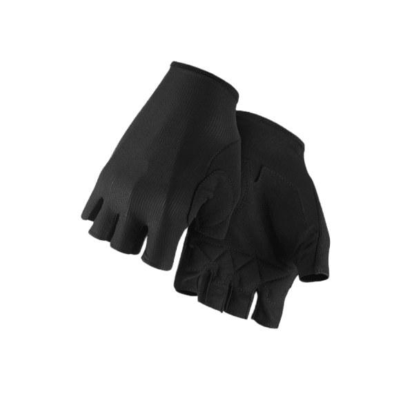 Assos Gloves Knitted Equipe RS Short Finger - Black - D Byk Store