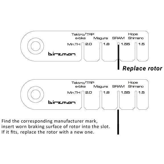 Birzman Brake Pad Wear Indicator - D Byk Store