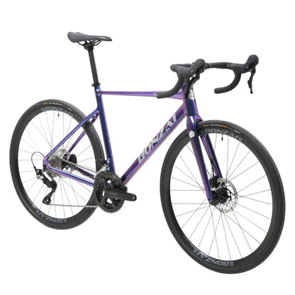 Bonzai Endurance 105 Road Bike - Galaxy Purple Blue - D Byk Store