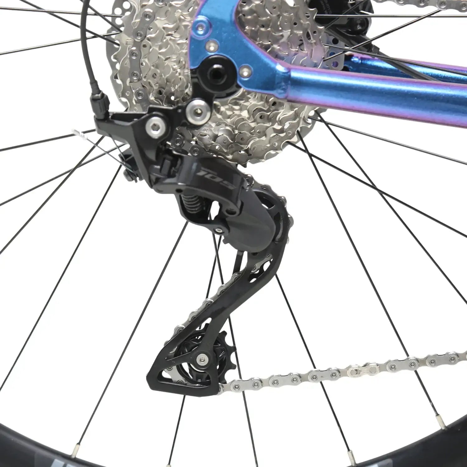 Bonzai Endurance 105 Road Bike - Galaxy Purple Blue - D Byk Store