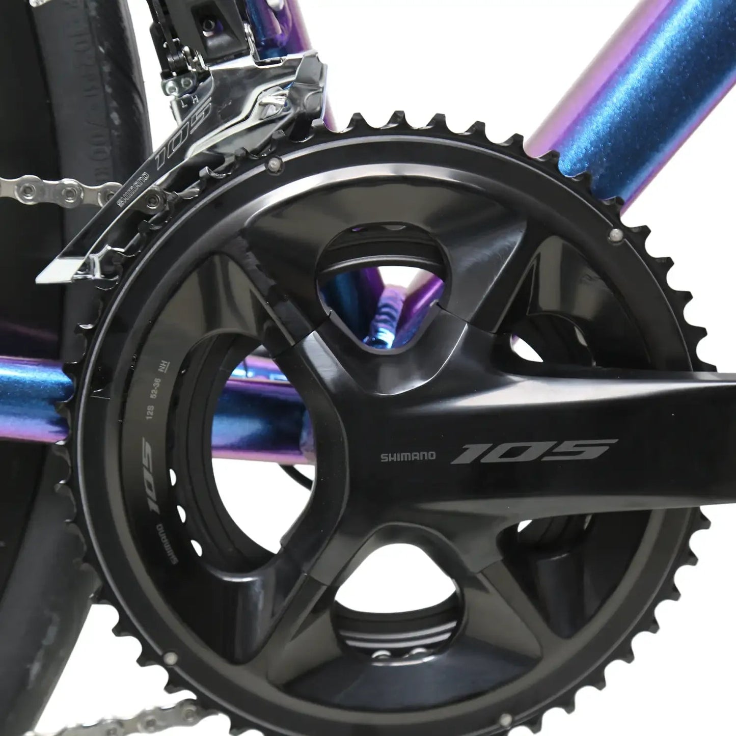 Bonzai Endurance 105 Road Bike - Galaxy Purple Blue - D Byk Store