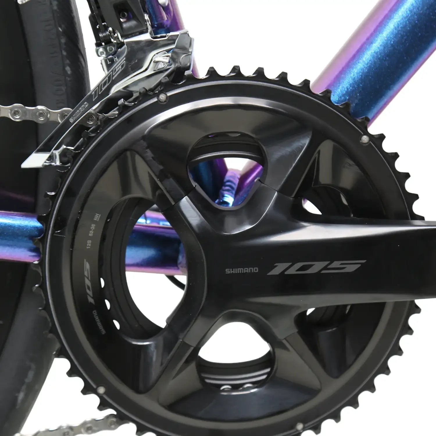 Bonzai Endurance 105 Road Bike - Galaxy Purple Blue - D Byk Store