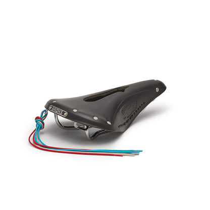 Brooks Saddle B17 Narrow Carved - Black - D Byk Store