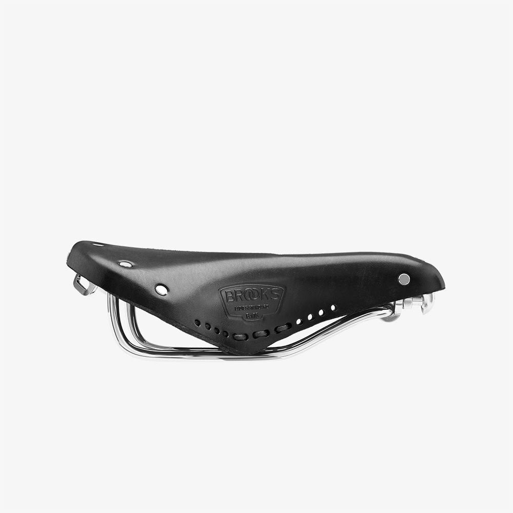 Brooks Saddle B17 Short Carved - Black - D Byk Store