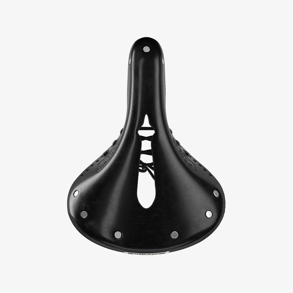 Brooks Saddle B17 Short Carved - Black - D Byk Store