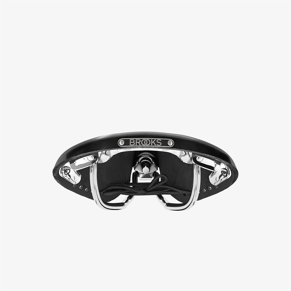 Brooks Saddle B17 Short Carved - Black - D Byk Store