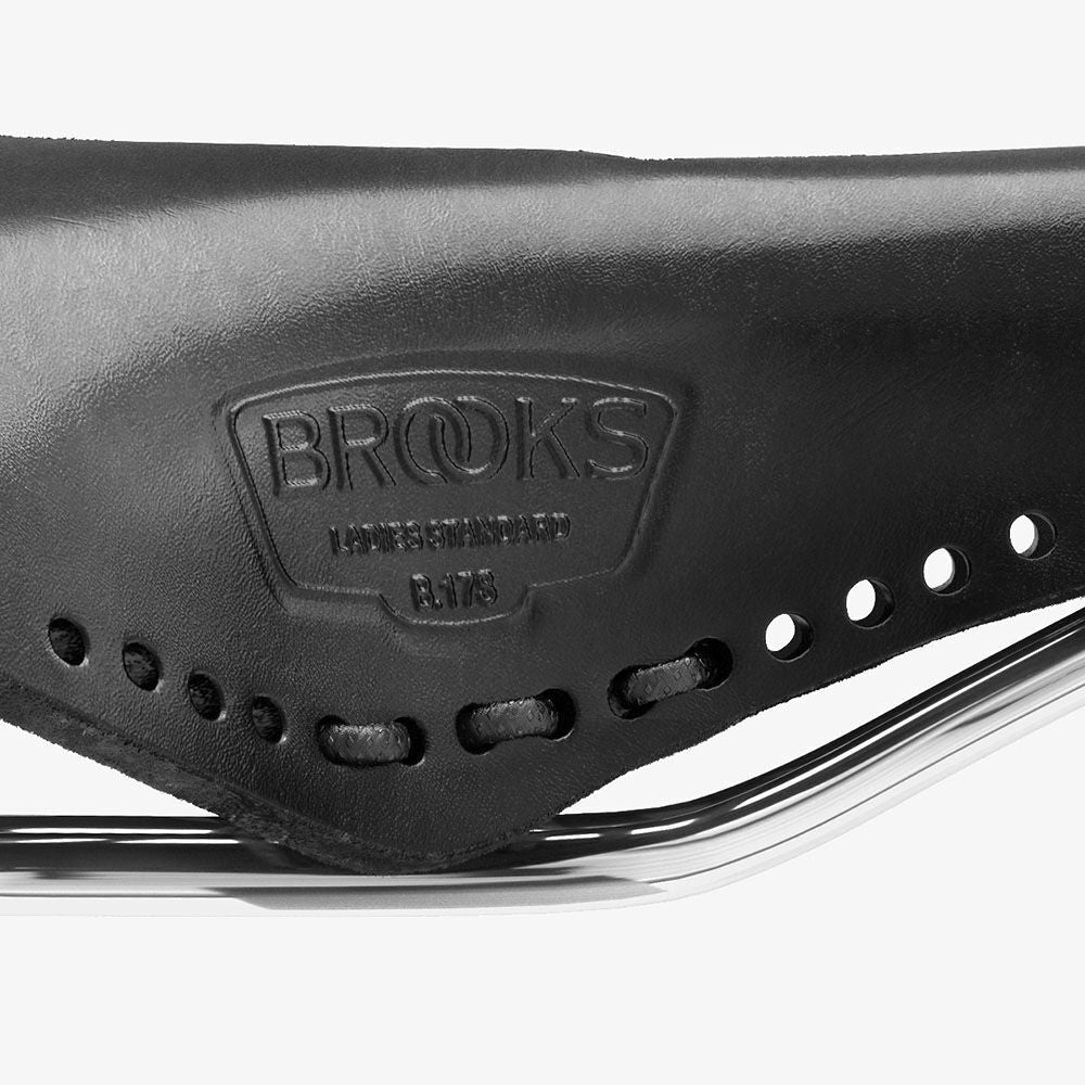 Brooks Saddle B17 Short Carved - Black - D Byk Store