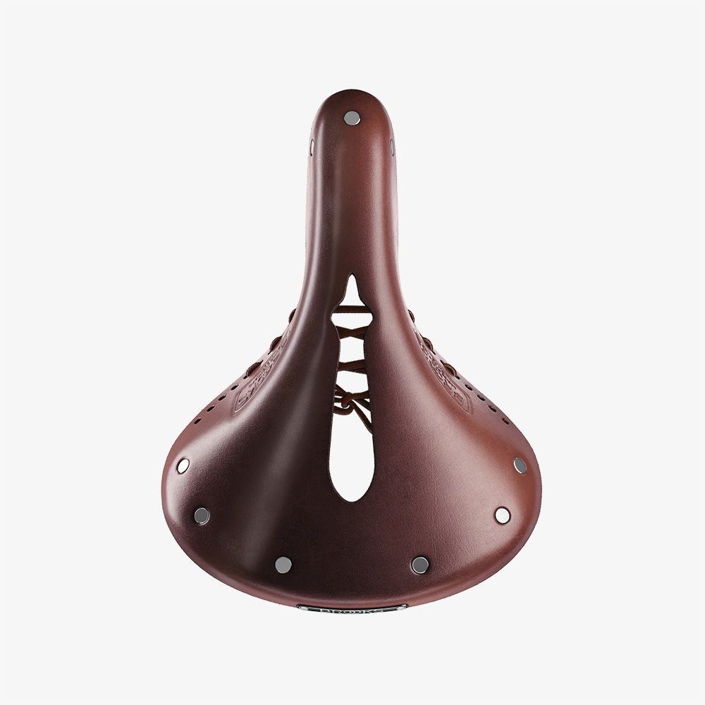 Brooks Saddle B17 Short Carved - Brown - D Byk Store