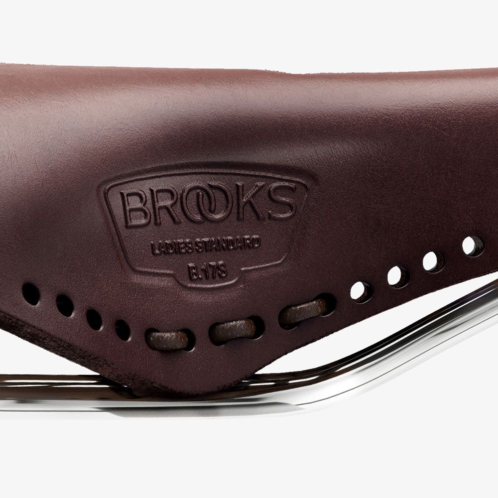 Brooks Saddle B17 Short Carved - Brown - D Byk Store