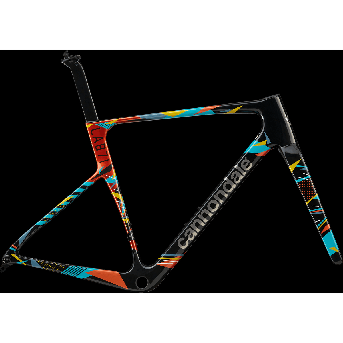 Cannondale SuperSix EVO LAB71 Frameset (Black with WOW Colors) - D Byk Store