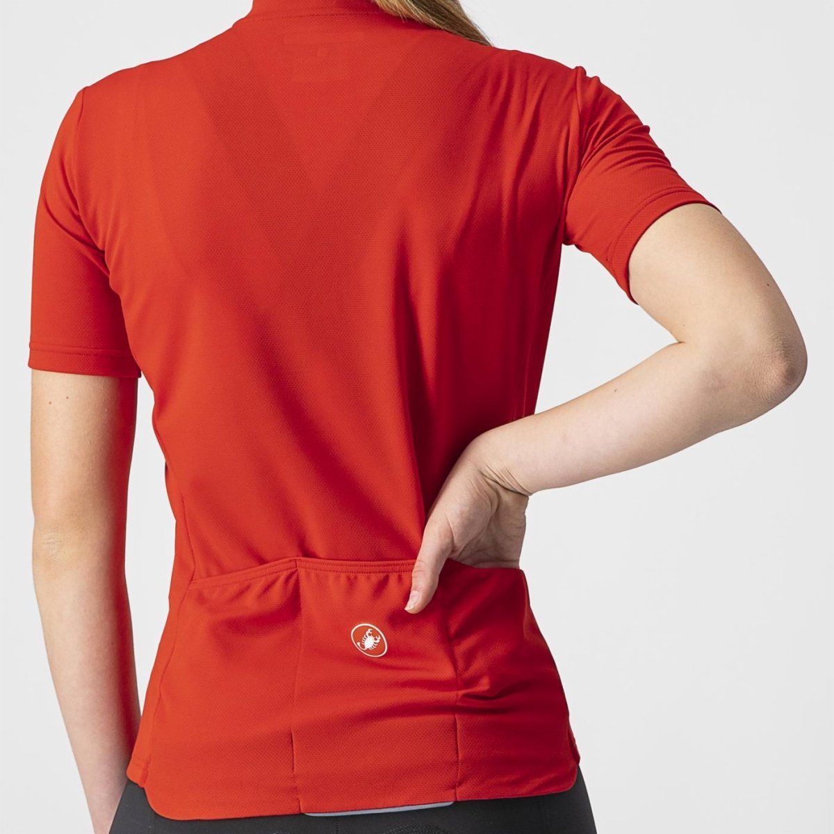 Castelli Anima 3 Women Jersey - Red/Black - D Byk Store