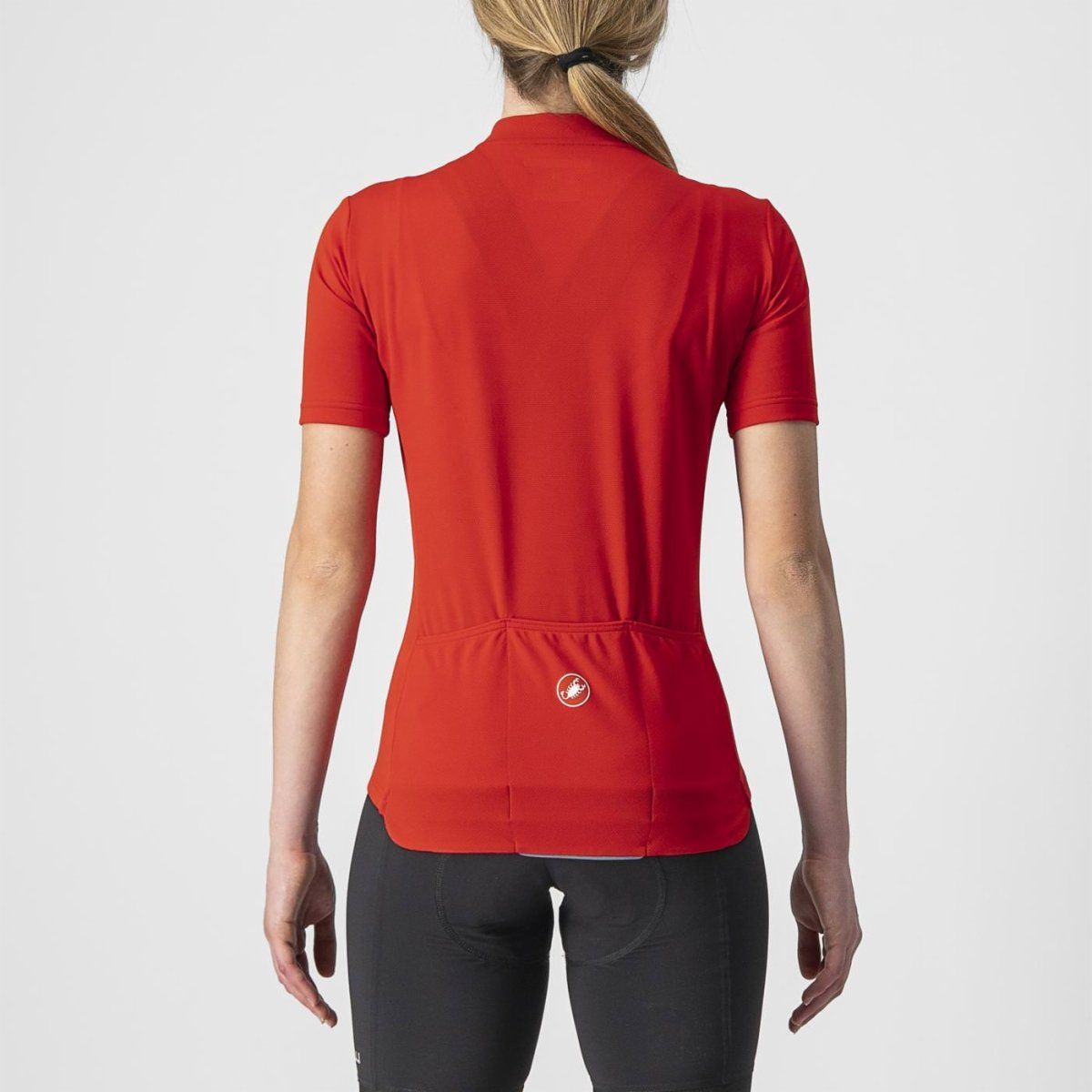 Castelli Anima 3 Women Jersey - Red/Black - D Byk Store