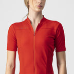 Castelli Anima 3 Women Jersey - Red/Black - D Byk Store