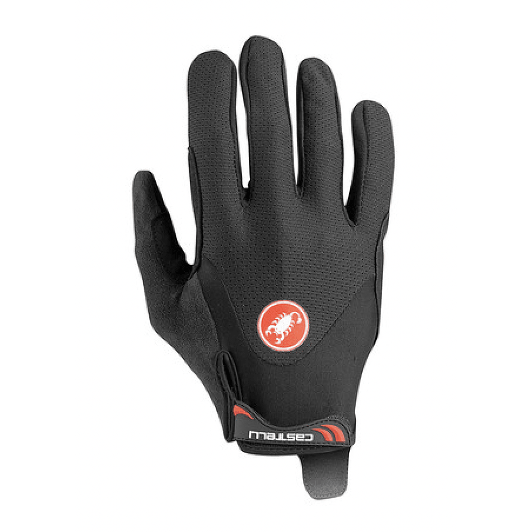 Castelli Arenberg Gel LF Glove Unisex - Black/Red - D Byk Store