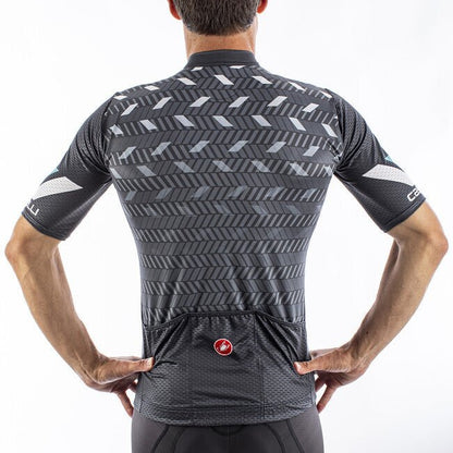Castelli Avanti Cycling Jersey (Dark Grey) - D Byk Store