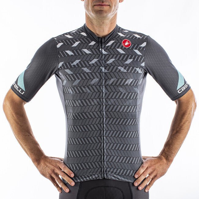 Castelli Avanti Cycling Jersey (Dark Grey) - D Byk Store