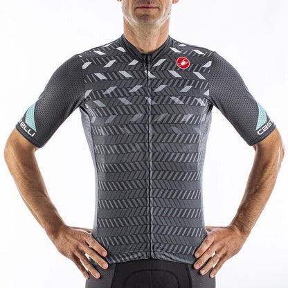 Castelli Avanti Cycling Jersey (Dark Grey) - D Byk Store