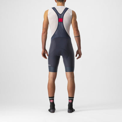 Castelli Endurance 3 Bibshort Men's - Savile Blue - D Byk Store