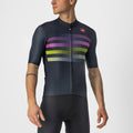 Castelli Endurance Pro Jersey (Savile Blue/Pink - Electric Lime) - D Byk Store