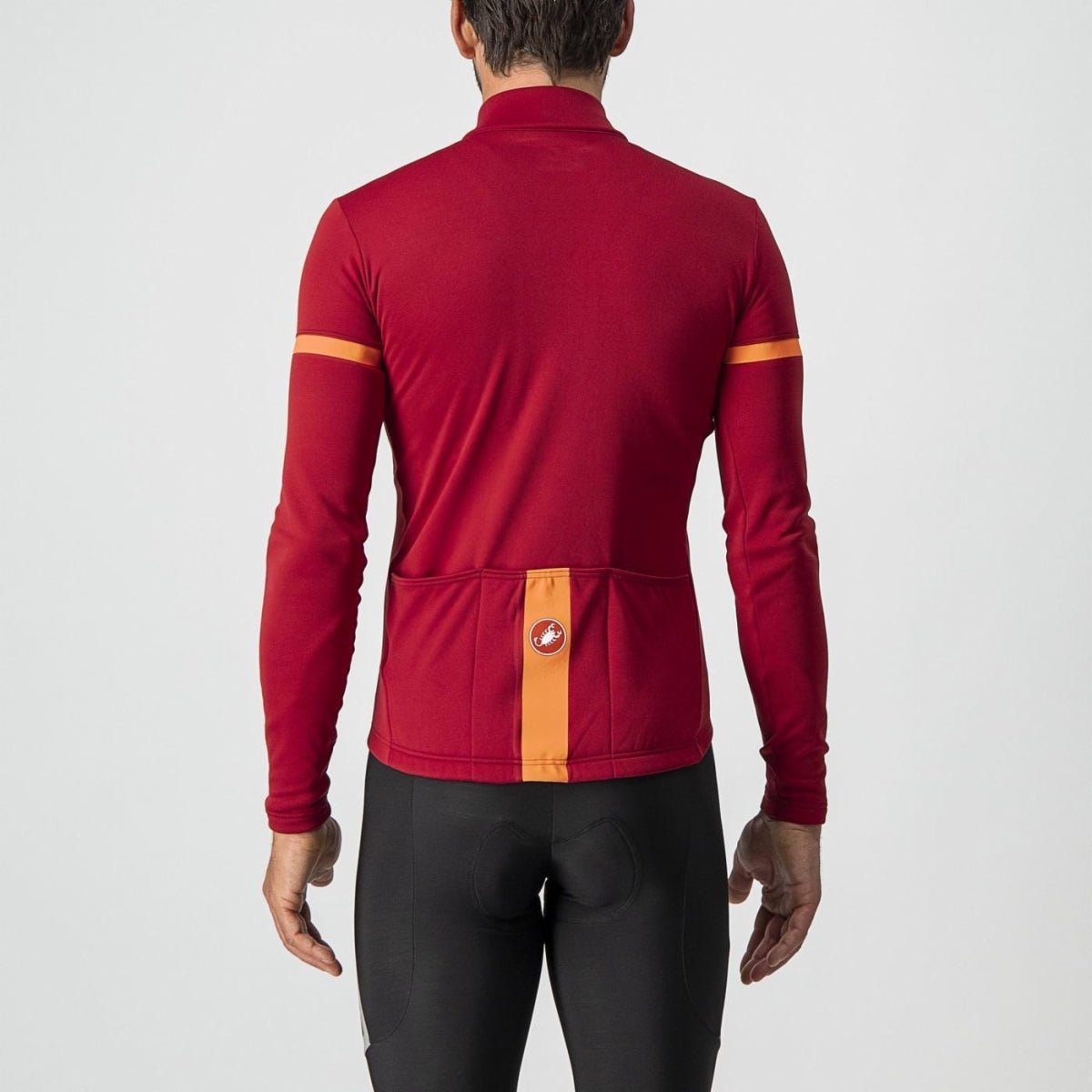 Castelli Fondo 2 Jersey FZ - Pro Red/Orange Reflex - D Byk Store
