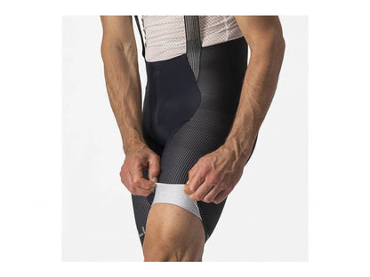 Castelli Free Aero RC Pro Bibshorts - Dark Gray / White - D Byk Store