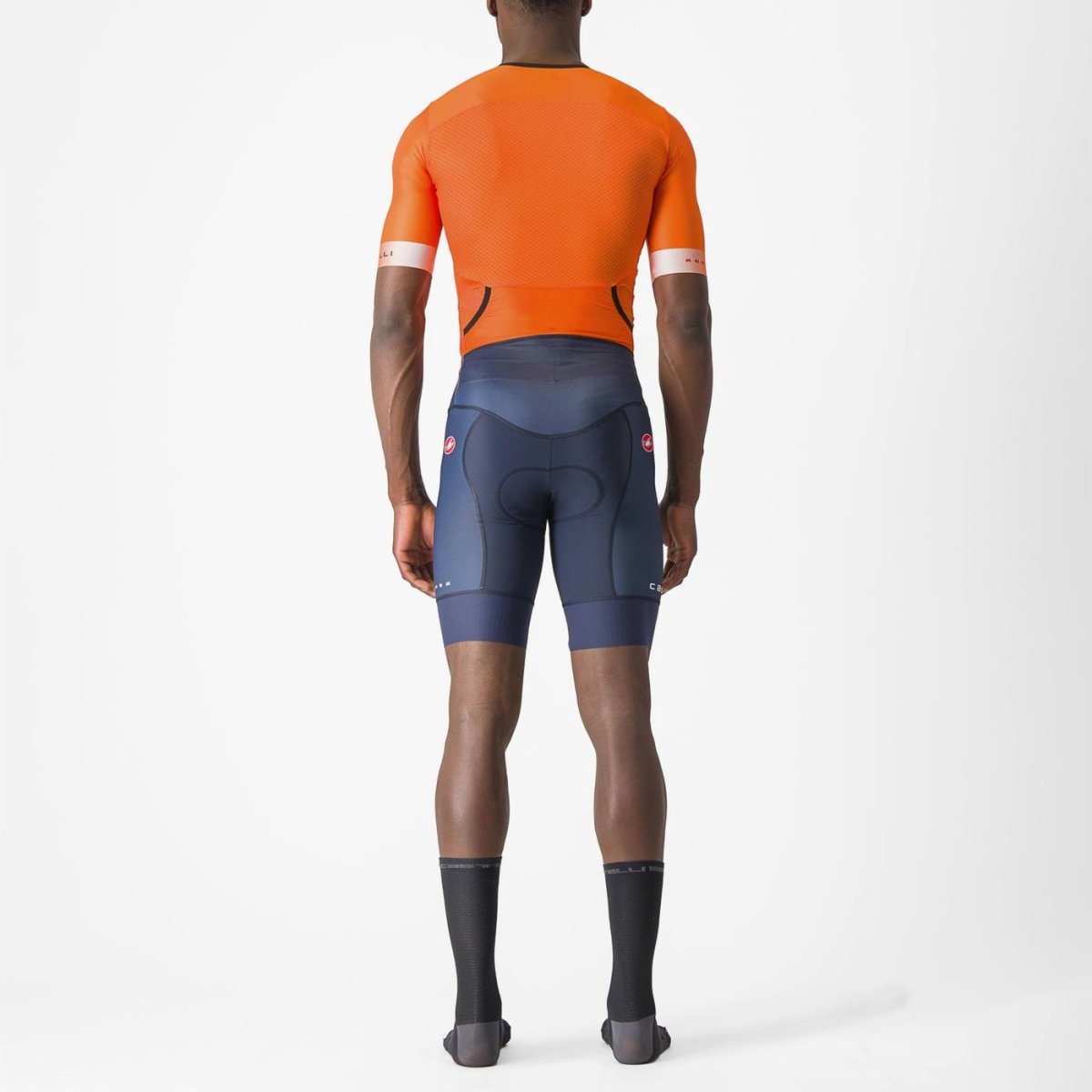 Castelli Free Sanremo 2 Suit - Short Sleeve - Electric Lime/Niagara Blue - D Byk Store