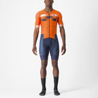Castelli Free Sanremo 2 Suit - Short Sleeve - Electric Lime/Niagara Blue - D Byk Store