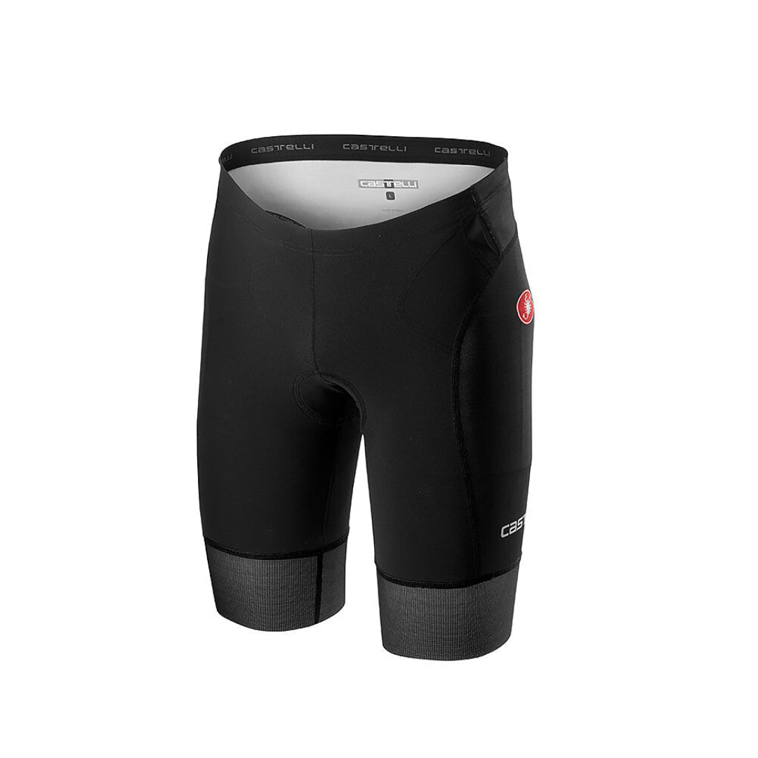Castelli Free Tri Short Men's - Black - D Byk Store