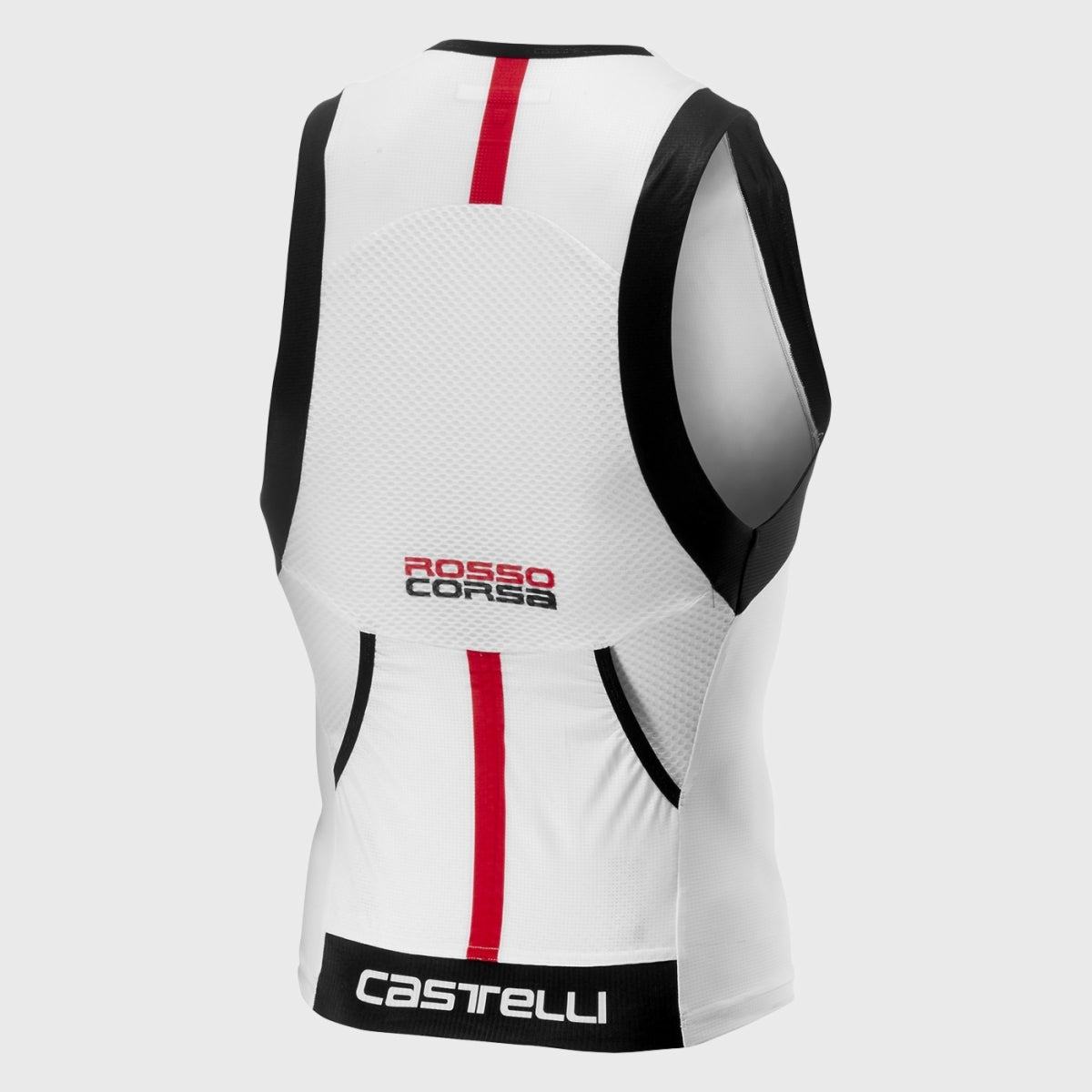 Castelli Free Tri Top - Black White - D Byk Store