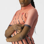 Castelli Pendio Women Jersey - Blush/Dark Gray - White - D Byk Store