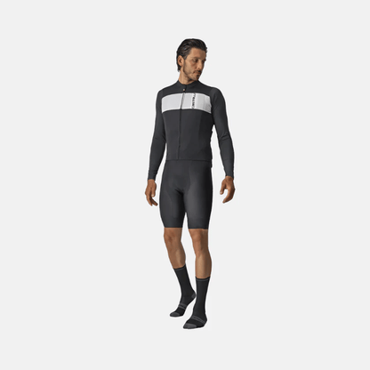 Castelli Prologo 7 Jersey - Saffron/light Black - Military G - D Byk Store