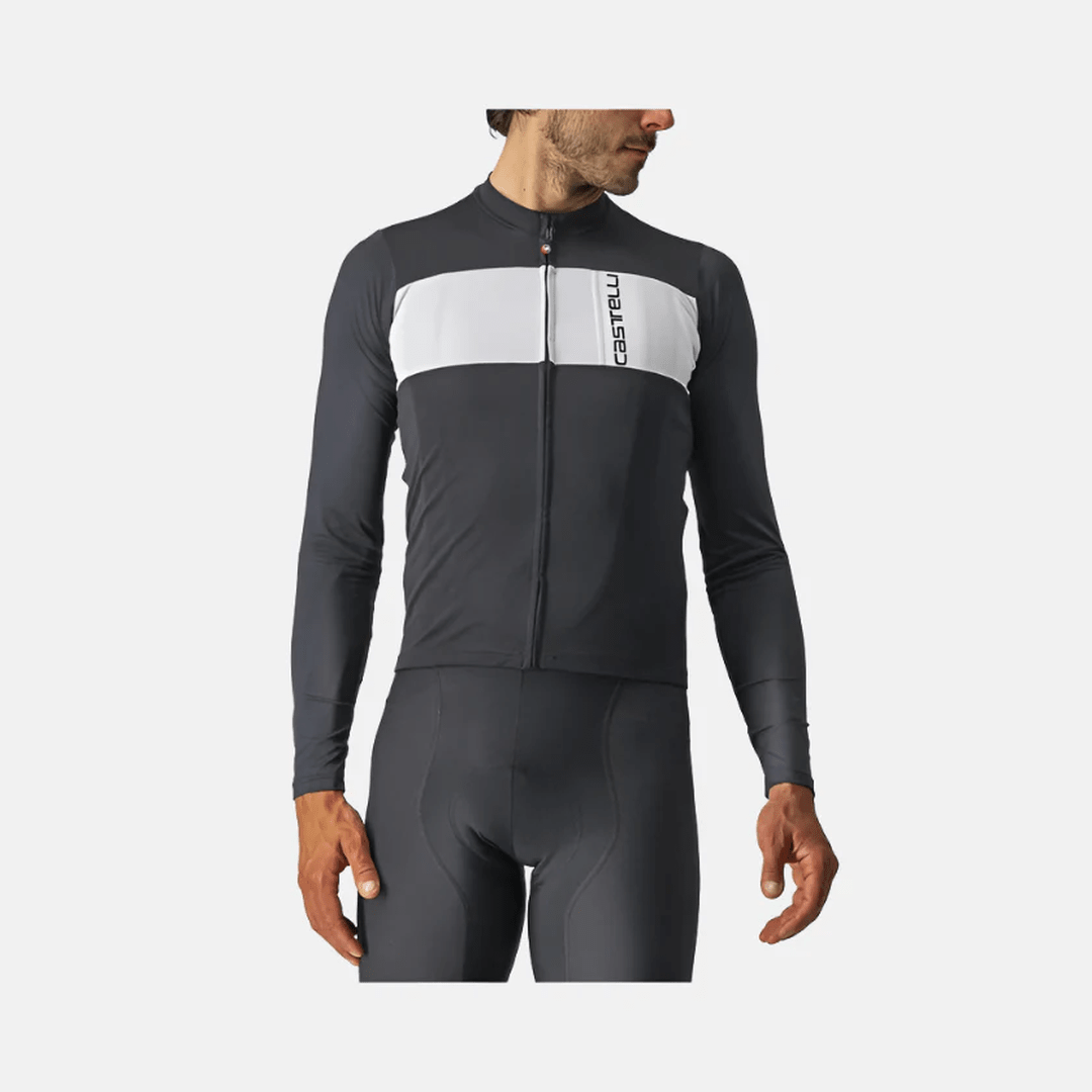 Castelli Prologo 7 Jersey - Saffron/light Black - Military G - D Byk Store